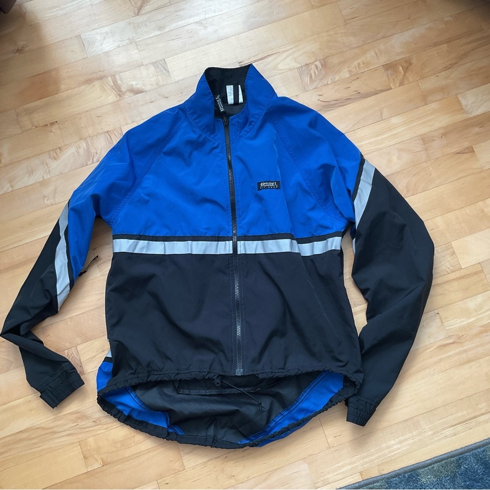 Reflective running/bike jacket, unisex small